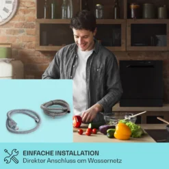 Amazonia 8 Geschirrspülmaschine 1620 Watt Für 8 Maßgedecke 49 DB Aquastop -Deutschland Klarstein Verkaufs-Shop 10041204 de 0004 usp