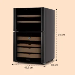 El Dorado 108 Humidor & Weinkühlschrank Touch 108L LED -Deutschland Klarstein Verkaufs-Shop 10041277 yy 0008 dimensions