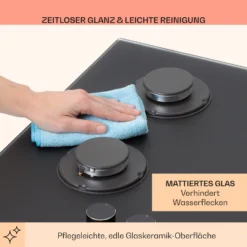 Firetale Gaskochfeld 5-flammig 70 Cm Aluminium-Brenner Inkl. Schlauch Und Druckminderer 6 Firetale Gaskochfeld 5-flammig 70 Cm Aluminium-Brenner Inkl. Schlauch Und Druckminderer -Deutschland Klarstein Verkaufs-Shop 10041300 de 0007 usp