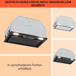 Camila Dunstabzugshaube Einbau 52 Cm 397 M³/h LED Touch Edelstahl -Deutschland Klarstein Verkaufs-Shop 10041345 de 0008 usp