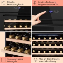 Vinsider 30 Built-In Uno Einbau-Weinkühlschrank 30 Flaschen 77 Ltr Edelstahl 4 Vinsider 30 Built-In Uno Einbau-Weinkühlschrank 30 Flaschen 77 Ltr Edelstahl -Deutschland Klarstein Verkaufs-Shop 10041357 de 0005 usp