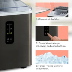 Albaron Supreme Eiswürfelmaschine Bullet 12kg/24h 1,5 Ltr Edelstahl 3 Albaron Supreme Eiswürfelmaschine Bullet 12kg/24h 1,5 Ltr Edelstahl -Deutschland Klarstein Verkaufs-Shop 10041360 de 0004 logo