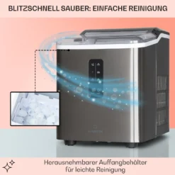 Albaron Supreme Eiswürfelmaschine Bullet 12kg/24h 1,5 Ltr Edelstahl 4 Albaron Supreme Eiswürfelmaschine Bullet 12kg/24h 1,5 Ltr Edelstahl -Deutschland Klarstein Verkaufs-Shop 10041360 de 0005 logo