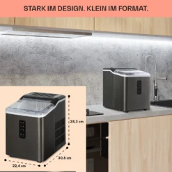 Albaron Supreme Eiswürfelmaschine Bullet 12kg/24h 1,5 Ltr Edelstahl 5 Albaron Supreme Eiswürfelmaschine Bullet 12kg/24h 1,5 Ltr Edelstahl -Deutschland Klarstein Verkaufs-Shop 10041360 de 0006 logo