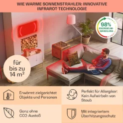 Wonderwall Air Art Smart Infrarotheizung 60x120 Cm 700W Wandinstallation App-Steuerung Abstrakt 3 Wonderwall Air Art Smart Infrarotheizung 60x120 Cm 700W Wandinstallation App-Steuerung Abstrakt -Deutschland Klarstein Verkaufs-Shop 10041363 de 0004 usp