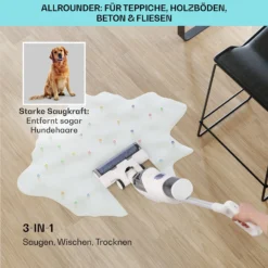 Caswell Nass-/Trockensauger Kabellos Akkubetrieben LED-Display -Deutschland Klarstein Verkaufs-Shop 10041366 de 0004 usp