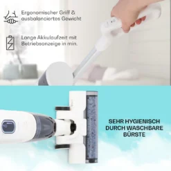 Caswell Nass-/Trockensauger Kabellos Akkubetrieben LED-Display -Deutschland Klarstein Verkaufs-Shop 10041366 de 0006 usp