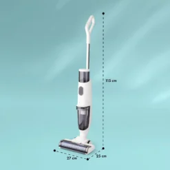 Caswell Nass-/Trockensauger Kabellos Akkubetrieben LED-Display -Deutschland Klarstein Verkaufs-Shop 10041366 yy 0011 dimensions