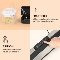 Forli Vakuumierer 75 KPa Inkl. Behälter Beutel Vakuumierschlauch -Deutschland Klarstein Verkaufs-Shop 10041374 de 0003 logo