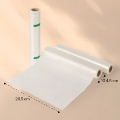 Forli Vakuumierbeutel 2 Rollen Je 28 X 300 Cm Widerstandsfähig Reißfest Kochfest -Deutschland Klarstein Verkaufs-Shop 10041375 yy 0004 dimensions