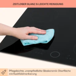 Magnichef 4 Einbaukochfeld Induktion 4 Zonen 7000W Glaskeramik -Deutschland Klarstein Verkaufs-Shop 10041380 de 0008 usp