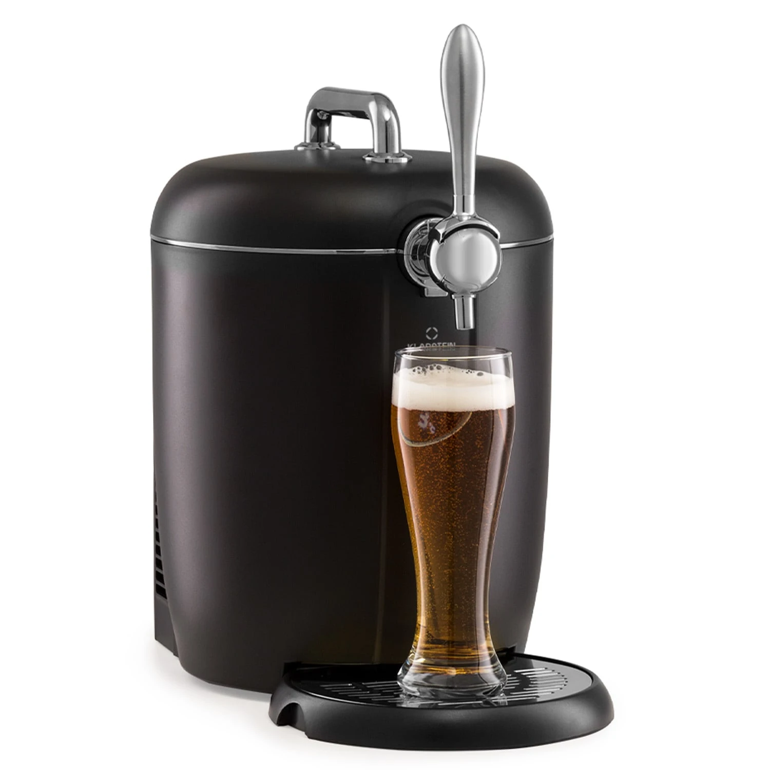 Passau Bierzapfanlage 6 l Universalfässer Druckluftpumpe 3 - 12 °C 65 W Passau Bierzapfanlage 6 L Universalfässer Druckluftpumpe 3 - 12 °C 65 W -Deutschland Klarstein Verkaufs-Shop 10041520 yy 0001 titel