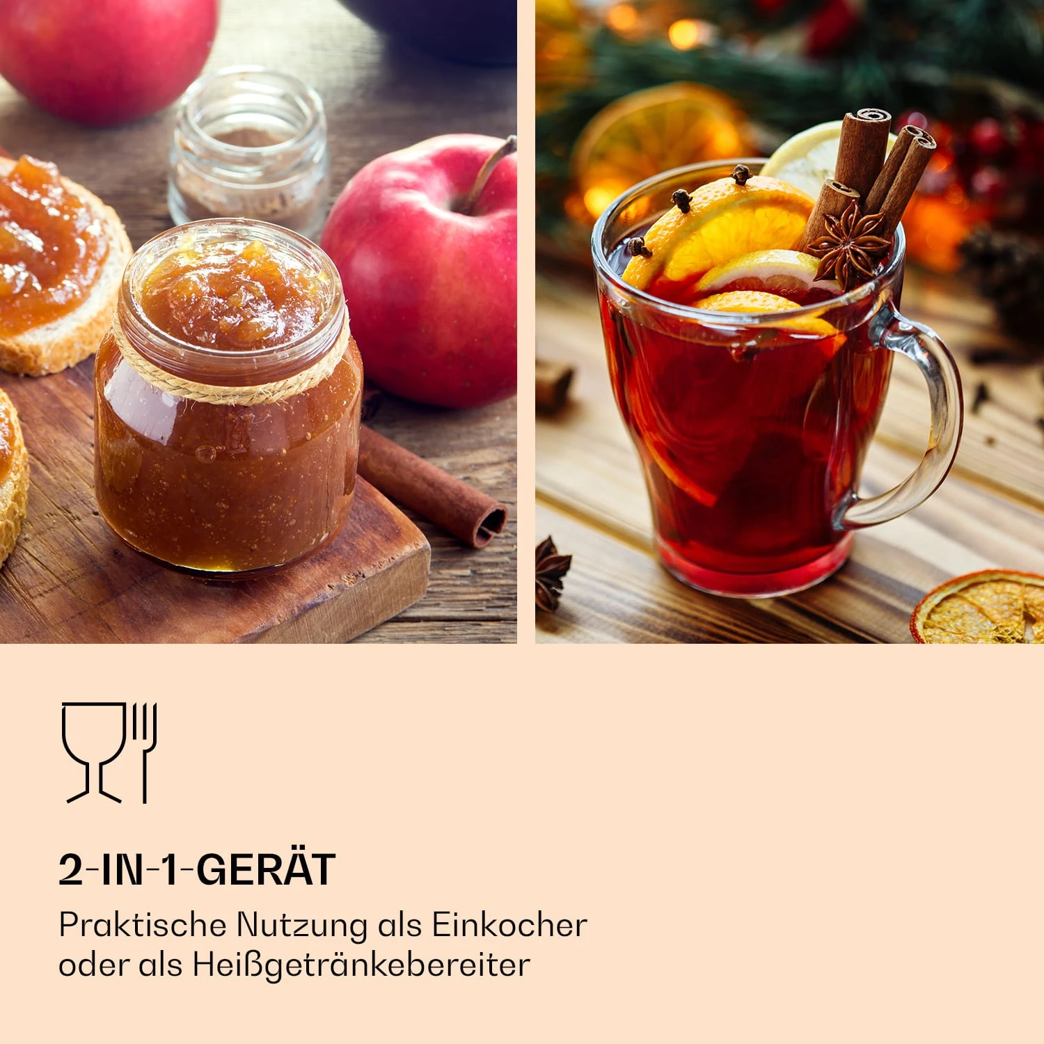 Abbey 25 Einkochautomat Getränkespender 25L 100°C 180min Edelstahl Abbey 25 Einkochautomat Getränkespender 25L 100°C 180min Edelstahl -Deutschland Klarstein Verkaufs-Shop 10041838 de 0003 logo