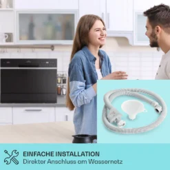 Amazonia 6 Smart Geschirrspüler App-Steuerung Freistehend 1380W -Deutschland Klarstein Verkaufs-Shop 10041886 de 0004 usp