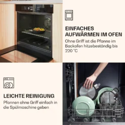 Noto Endurance Bratpfanne Ø20 Cm Geschmiedetes Aluminium Abnehmbarer Griff -Deutschland Klarstein Verkaufs-Shop 10045001 de 0007 usp