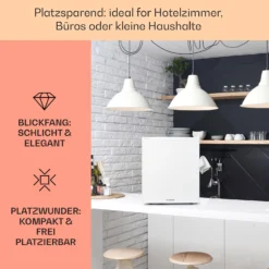 Happy Hour 38 Mini-Kühlschrank Minibar 38 Liter 26 DB -Deutschland Klarstein Verkaufs-Shop 10045047 de 0003 usp
