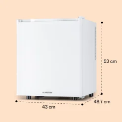 Happy Hour 45 Mini-Kühlschrank Minibar Getränkekühlschrank 45 L 26 DB -Deutschland Klarstein Verkaufs-Shop 10045050 yy 0007 dimensions
