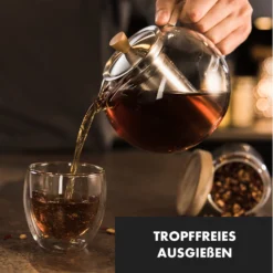 Sencha Teekanne 1,8 L Edelstahl-Siebeinsatz Borosilikatglas Deckel -Deutschland Klarstein Verkaufs-Shop 10045057 de 0004 logo