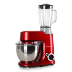 Carina Rossa Set 800W Küchenmaschine Plus 1,5L Blender Krug