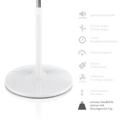 Summerjam Standventilator 2er-Set Standlüfter 50W 3 Stufen Weiß -Deutschland Klarstein Verkaufs-Shop 60002058 yy 0007 logo Klarstein Summerjam Standventilator weiss