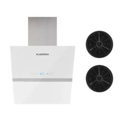 Aurea VII Dunstabzugshaube Umluftset 60cm Aktivkohlefilter Weiß