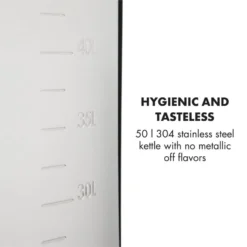 Mundschenk XXL + Eintauchkühler Bierbrauanlage 3000W 50l 304 Edelstahl -Deutschland Klarstein Verkaufs-Shop 60002276 yy 0005 logo Klarstein Mundschenk XXL Maischekessel Edelstahl