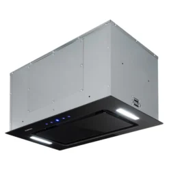 HEKTOR Dunstabzugshaube Beleuchtung Aluminium-Filter Timer Schwarz -Deutschland Klarstein Verkaufs-Shop 60002314 yy 0008 titel Klarstein HEKTOR SL Dunstabzugshaube schwarz