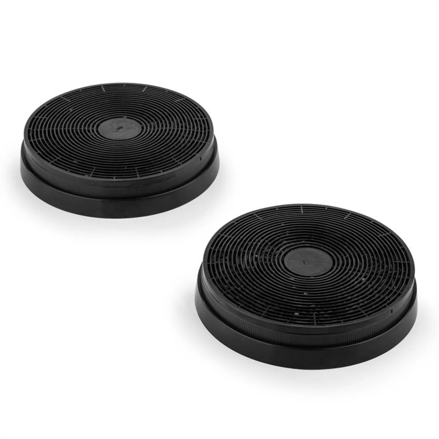 Montblanc Dunstabzugshaube Umluftset 610m³/h 165W 2x1,5W Schwarz -Deutschland Klarstein Verkaufs-Shop 60002318 yy 0008 titel Klarstein Aktivkohlefilter fuer Dunstabzugshauben