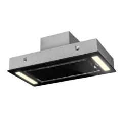 Remy Dunstabzugshaube Umluftset 90cm 230W 620m³/h Schwarz 5 Remy Dunstabzugshaube Umluftset 90cm 230W 620m³/h Schwarz -Deutschland Klarstein Verkaufs-Shop 60002322 yy 0007 front Klarstein Remy Deckenhaube 90 cm schwarz reedit