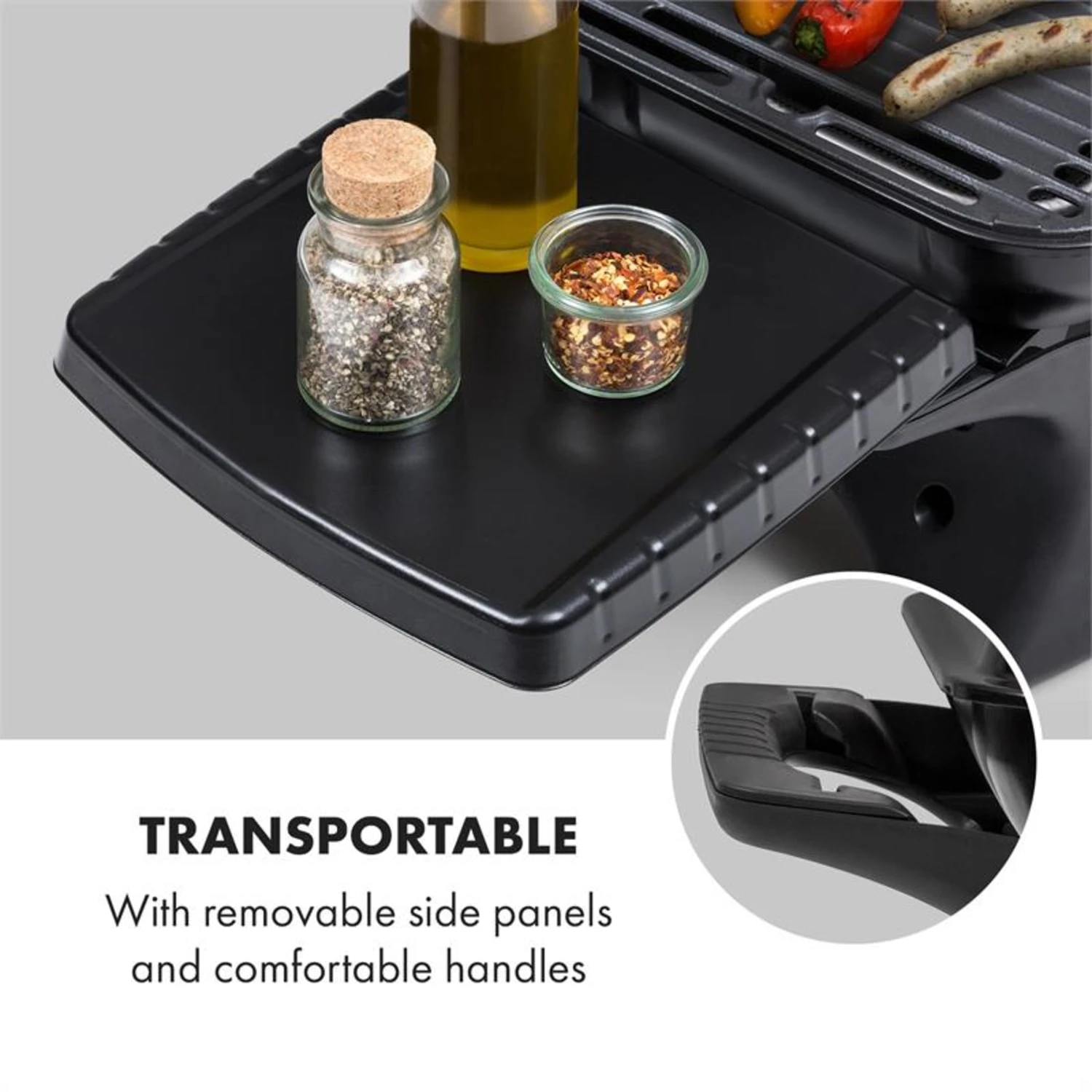 Parforce One 3,5kW 12000BTU 300°C SNJS Gasschlauch schwarz Parforce One 3,5kW 12000BTU 300°C SNJS Gasschlauch Schwarz -Deutschland Klarstein Verkaufs-Shop 60002427 yy 0004 logo Klarstein Parforce One Gasgrill 12000BTU schwarz