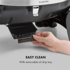 Parforce One 3,5kW 12000BTU 300°C SNJS Gasschlauch Schwarz 8 Parforce One 3,5kW 12000BTU 300°C SNJS Gasschlauch Schwarz -Deutschland Klarstein Verkaufs-Shop 60002427 yy 0009 logo Klarstein Parforce One Gasgrill 12000BTU schwarz