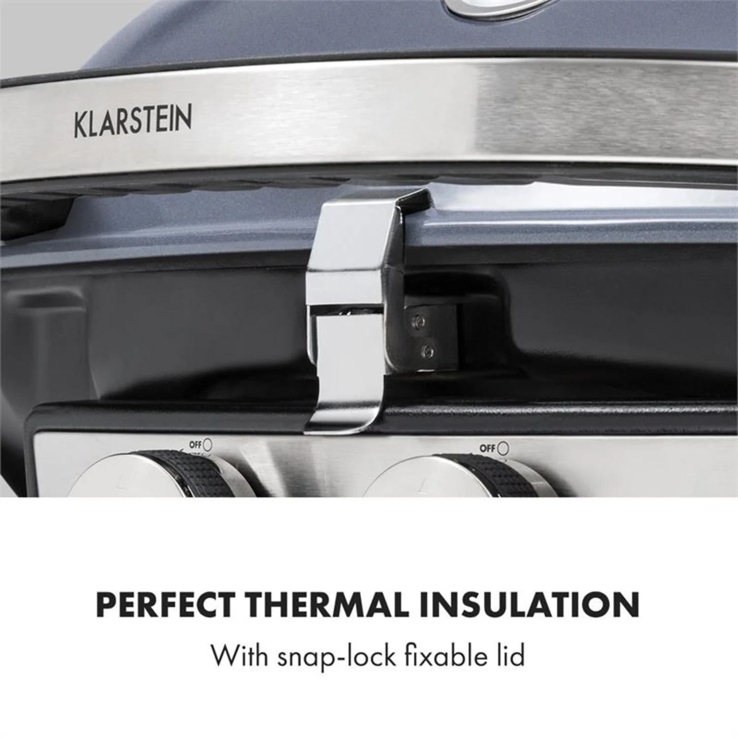 Parforce Duo Gasgrill 2 Brenner 4,4kW 15000BTU 300°C Gasschlauch grau Parforce Duo Gasgrill 2 Brenner 4,4kW 15000BTU 300°C Gasschlauch Grau -Deutschland Klarstein Verkaufs-Shop 60002430 yy 0008 logo Klarstein Parforce Duo Gasgrill 2 Brenner grau