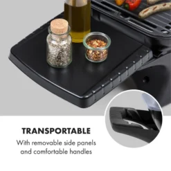 Parforce One Gasgrill 3,5kW 12000BTU SNJS Grilltisch Gasschlauch Grau -Deutschland Klarstein Verkaufs-Shop 60002432 yy 0004 logo Klarstein Parforce One Gasgrill 12000BTU grau