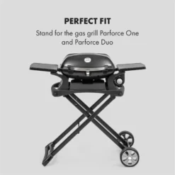 Parforce One Gasgrill 3,5kW 12000BTU SNJS Grilltisch Gasschlauch Grau -Deutschland Klarstein Verkaufs-Shop 60002432 yy 0010 logo Klarstein Parforce Stand Grilltisch Zubehoer