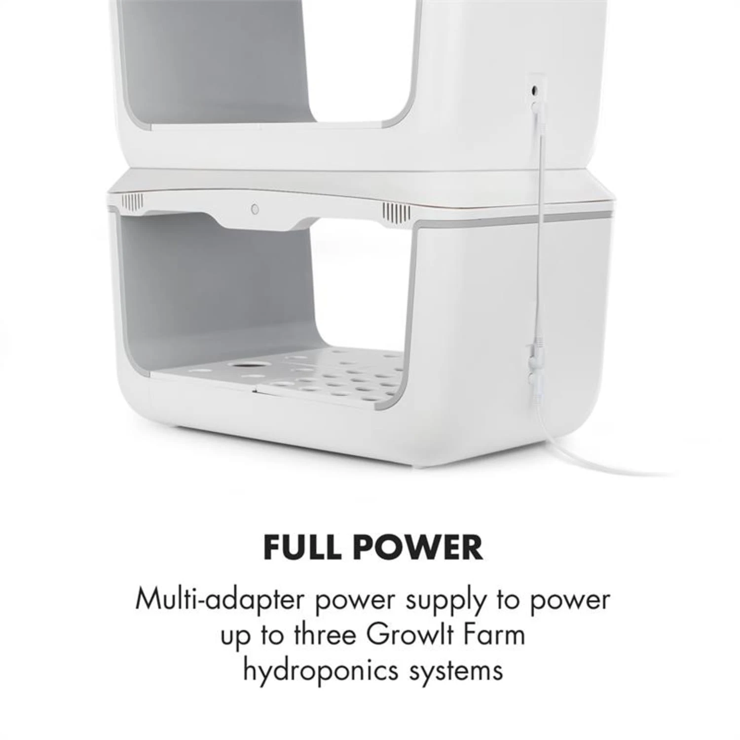 GrowIt Farm 2 Etagen Kit 2x Smart Indoor Garden Verbindungsset GrowIt Farm 2 Etagen Kit 2x Smart Indoor Garden Verbindungsset -Deutschland Klarstein Verkaufs-Shop 60002465 yy 0011 logo Klarstein GrowIt Multi Adapter Netzteil