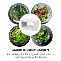 GrowIt Farm 3 Etagen Kit 3x Smart Indoor Garden Verbindungsset -Deutschland Klarstein Verkaufs-Shop 60002466 yy 0004 logo Klarstein GrowIt Farm Smart Indoor Garden 8 Liter