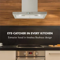 Klarstein Kalahari Limelight Einbau-Set Backofen + Abzugshaube 68Ltr 600 M³/h Schwarz Edelstahl -Deutschland Klarstein Verkaufs-Shop 60002587 yy 0007 logo Klarstein Limelight Dunstabzugshaube 60cm silber