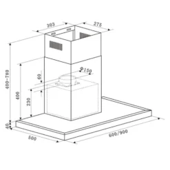 Klarstein Kalahari Limelight Einbau-Set Backofen + Abzugshaube 68Ltr 600 M³/h Schwarz Edelstahl -Deutschland Klarstein Verkaufs-Shop 60002587 yy 0012 logo Klarstein Limelight Dunstabzugshaube 60cm silber