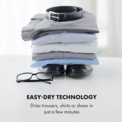 ShirtButler Pro Automatisches Trocknersystem Hemd & Hose 1200 W 2-in-1 70 °C Timer Weiß -Deutschland Klarstein Verkaufs-Shop 60002669 yy 0004 logo Klarstein ShirtButler Pro Trocknersystem weiss