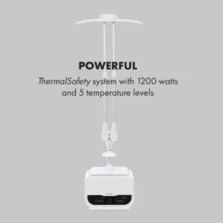 ShirtButler Pro Automatisches Trocknersystem Hemd / Hose / Schuhe 1200W 2-in-1 70°C Timer Weiß -Deutschland Klarstein Verkaufs-Shop 60002670 yy 0008 logo Klarstein ShirtButler Pro Trocknersystem weiss