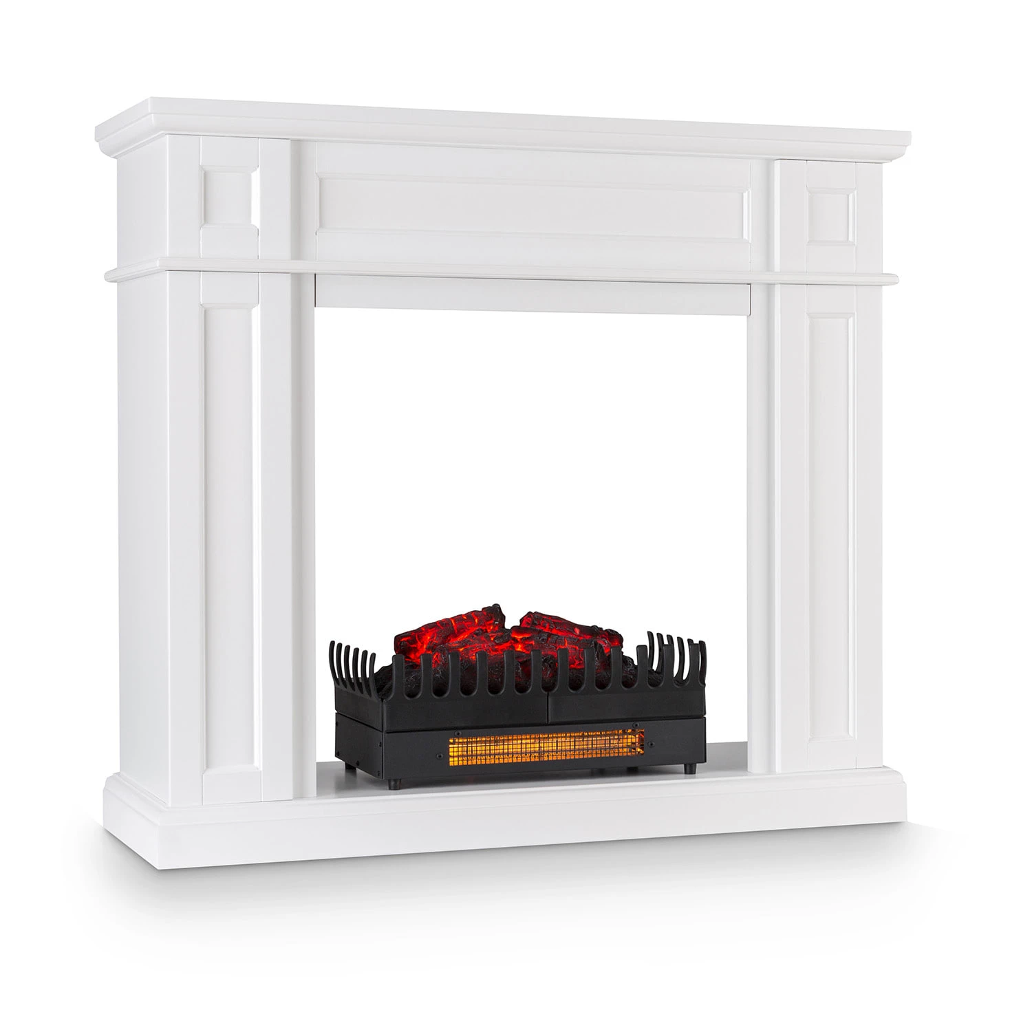 Lausanne Frame Kamingehäuse + Kamini FX Kamineinsatz 2000W MDF Klassisches Design -Deutschland Klarstein Verkaufs-Shop 60002701 yy 0001 titel Klarstein Lausanne Frame Gehaeuse Kamini FX reedit V2