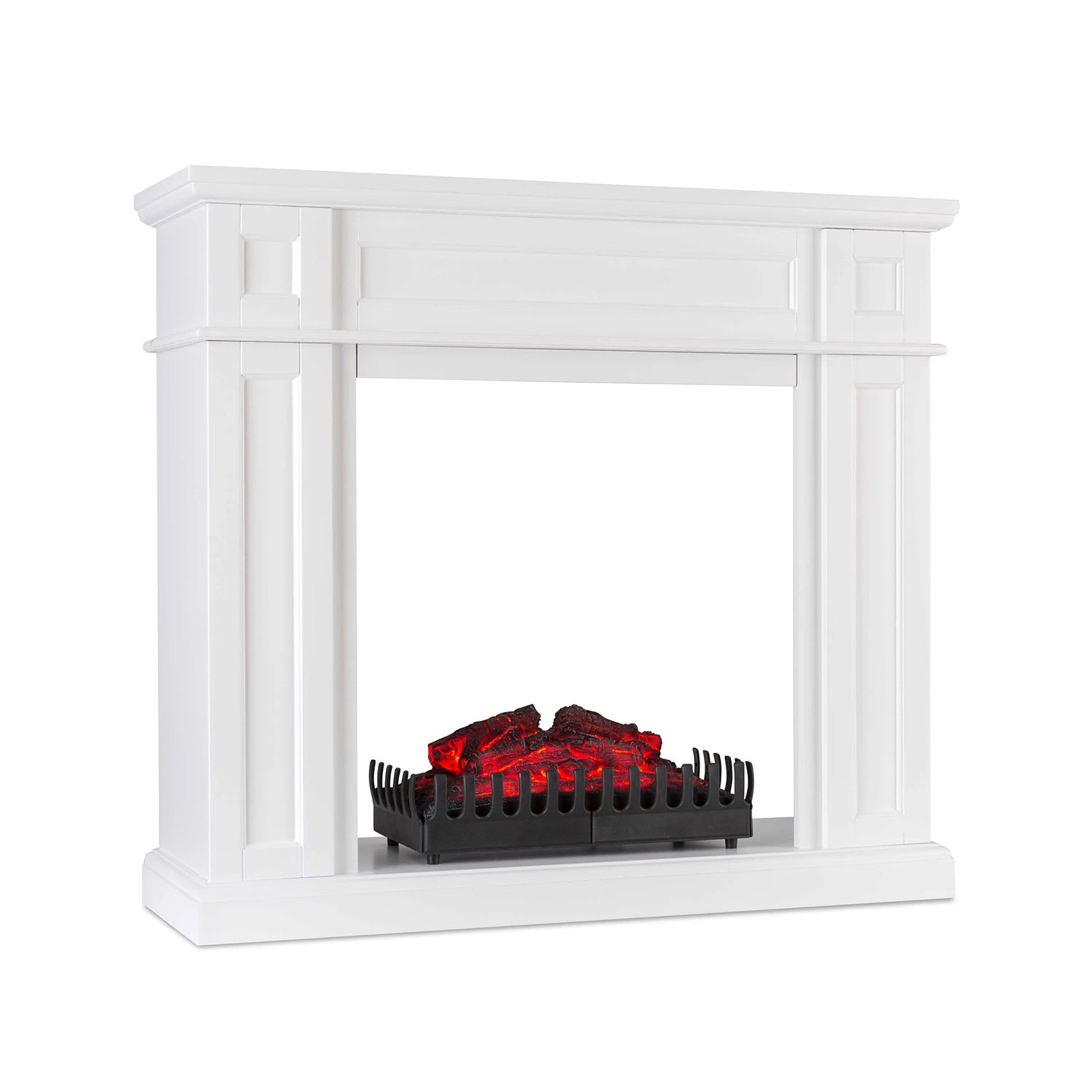 Lausanne Frame Kamingehäuse + Kamini Kamineinsatz MDF klassisches Design Lausanne Frame Kamingehäuse + Kamini Kamineinsatz MDF Klassisches Design -Deutschland Klarstein Verkaufs-Shop 60002702 yy 0001 titel Klarstein Lausanne Frame Gehaeuse Kamini reedit