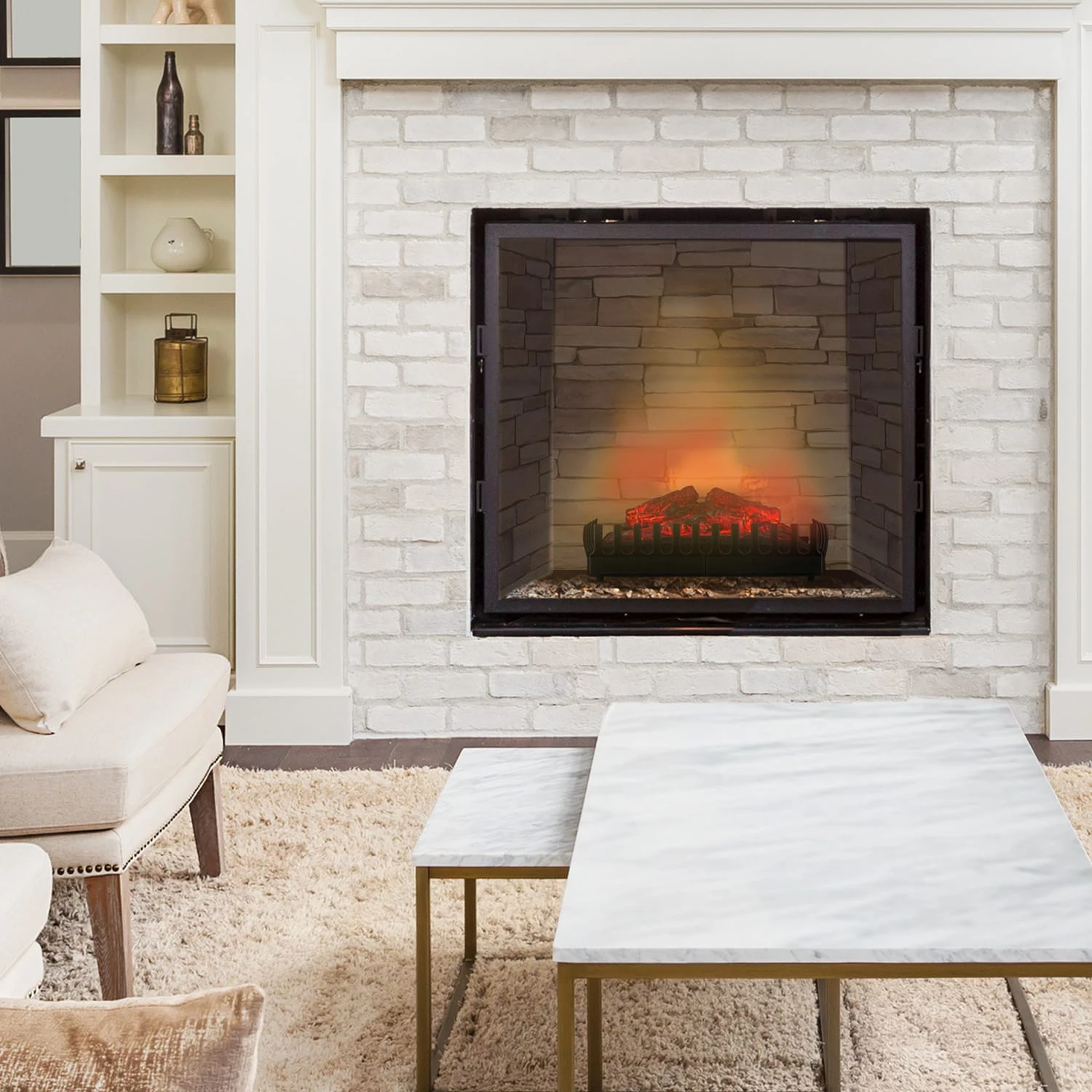 Lausanne Frame Kamingehäuse + Kamini Kamineinsatz MDF klassisches Design Lausanne Frame Kamingehäuse + Kamini Kamineinsatz MDF Klassisches Design -Deutschland Klarstein Verkaufs-Shop 60002702 yy 0007 logo Klarstein Lausanne Frame Gehaeuse Kamini