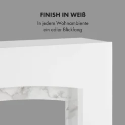 Studio Frame II Kamingehäuse + Kamini FX Kamineinsatz 2000W MDF Modernes Design -Deutschland Klarstein Verkaufs-Shop 60002710 de 0003 logo