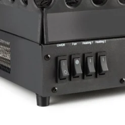 Studio Frame II Kamingehäuse + Kamini FX Kamineinsatz 2000W MDF Modernes Design -Deutschland Klarstein Verkaufs-Shop 60002710 yy 0009 logo Klarstein Studio Frame II Gehaeuse Kamini FX