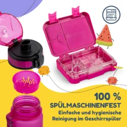 Schmatzfatz Frühstücksset Lunchbox & Trinkflasche Tritan Dicht BPA-frei -Deutschland Klarstein Verkaufs-Shop 60002939 de 0005 logo